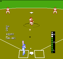 Baseball Fighter (Japan) In game screenshot